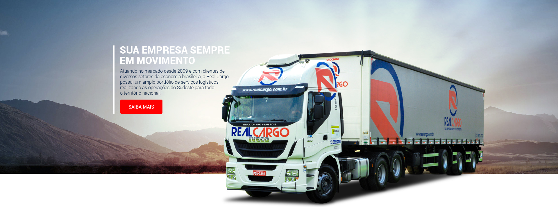 Real Cargo, sua empresa sempre em movimento