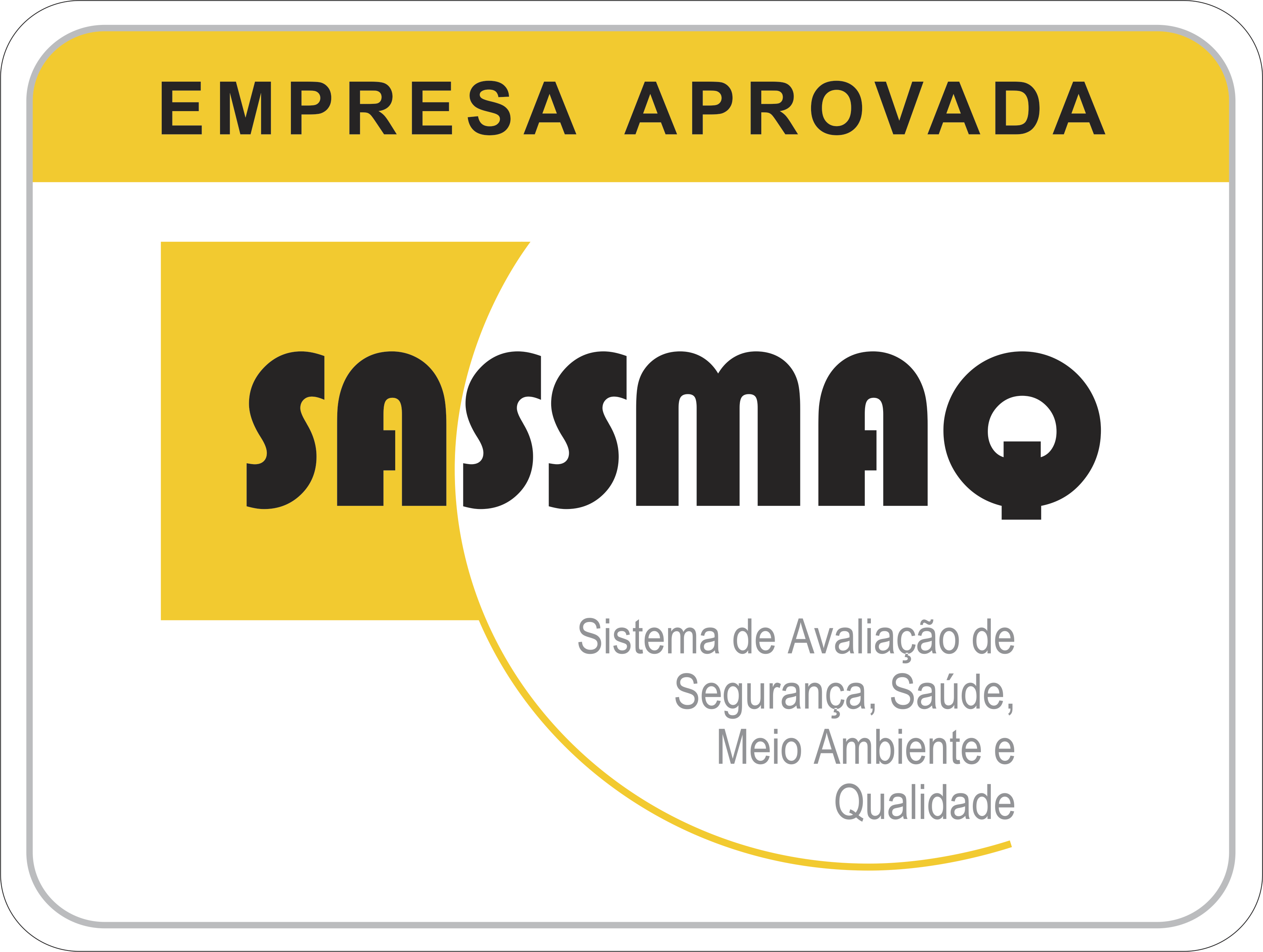 Empresa Aprovada SASSMAQ